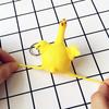 2 Stück Legehuhn Squishy Schlüsselanhänger, Lustige Knet-Neuheitenspielzeuge, Kreativer Schlüsselanhänger für Kindergeschenke
