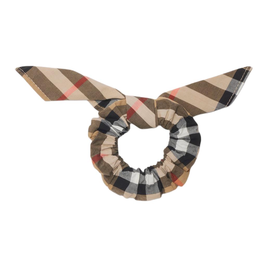 

Burberry Striped Pattern Cotton Hair Tie Kids accessories Brown 81004621 Basic Packaging-Box Not Included