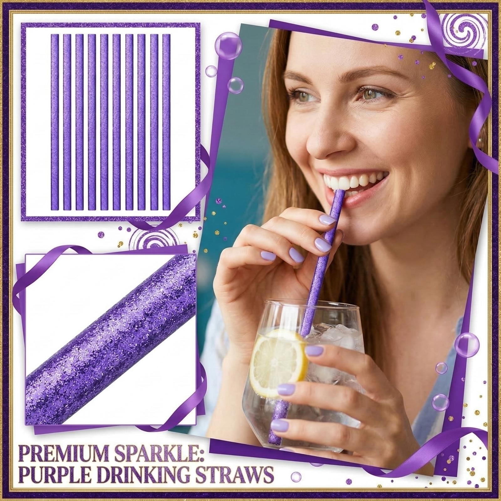 

Reusable Plastic Flash Cup Straw One Size