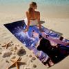 Proof Beach Towel with a Genshin Impact Characters5 Pattern - Soft,absorbent,quick-drying,machine Washable - Perfect for Swimming,camping,bathing