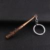 Fashion Vintage Charm The Walking Dead Keychain Negan'S Bat Lucille Keyring Baseball Key Chain For Men Jewelry Accessories Gifts
