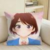 Manga Hananoi-kun to Koi no Yamai Square Sofa Pillow Cover Solid Color Living Room Home Decor Cushion Case