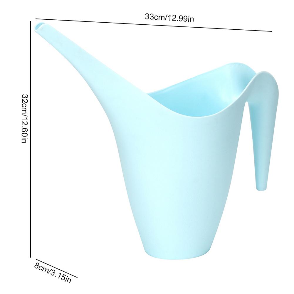 4pcs Plastic Flower Watering Can Long Mouth Watering Kettle Pot for Outdoor and Indoor House Plant