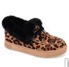 Women's 2020 Autumn/Winter Round Toe Fur Flat Ankle Boots - Large Size, European & American Style