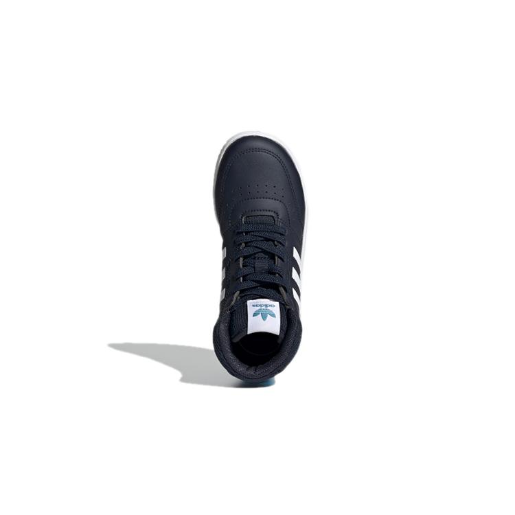 adidas Originals Drop Step 360 C Comfortable Abrasion Resistant Abrasion Resistant Mid Top Kids' Skateboarding Shoes FX4896