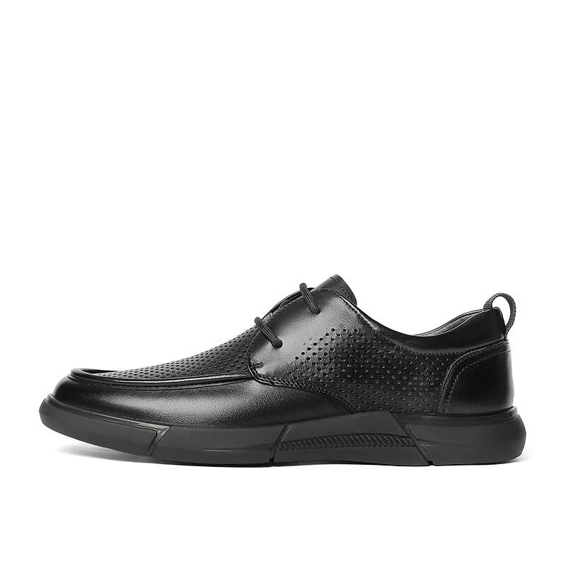 Senda Men s Summer Casual Perforated Leather Shoes 40