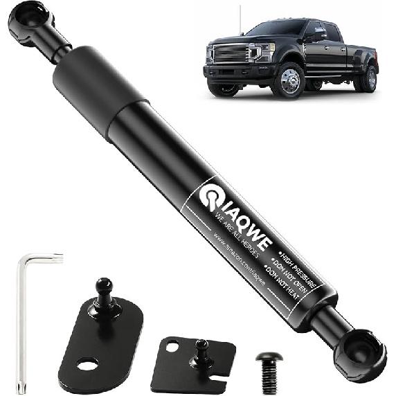 43205 Truck Tailgate Assist Shock Strut Fit For 2017-2024 Ford F-250 / F-350 / F-450 Super Duty, Truck Tail Gate Lift Assist Accessories Black