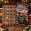 Cute Collection Figurines 2026 Highland Cow Christmas Advent Calendar 24-Day Acrylic Countdown Ornament Set with Calendar Mini Figures Tree Hanging