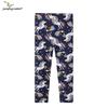 Unicorn Pattern Girls' Stretchy Leggings for Spring and Autumn