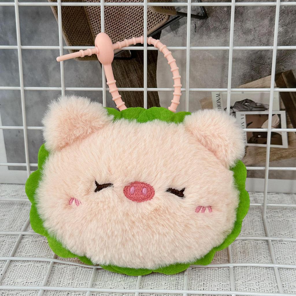 Mini Portamonete Peluche Orso Cartone Animato Borsa per Cuffie Zaino Se È un Ciondolo Bambola Macchina Artiglio 4 Pollici