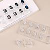 Cat's Eye Glue Practice Holder Non-magnetic Acrylic Transparent Nail Holder Nail Art Bracket Nail Tools