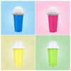 Schnellgefrorener Slushy-Maker-Becher, Slushy-Becher mit großer Kapazität für hausgemachte Smoothies, Saft, Eiscreme, Sommer-Squeeze-Beker, Küchenwerkzeug