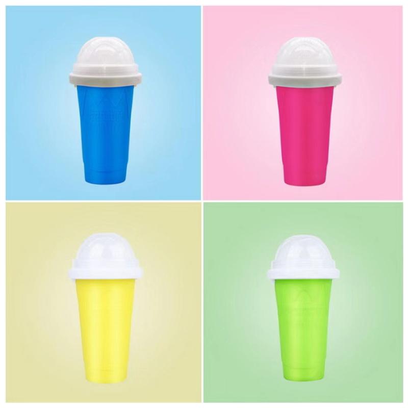Quick-Frozen Slushy Maker Cup Large Capacity Slushy Cup For Homemade Smoothies Juice Ice Cream Summer Squeeze Beker Kitchen Tool