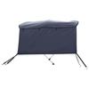 3 Bow Bimini Top with Side Panels 183 x (170 182) x 137 cm
