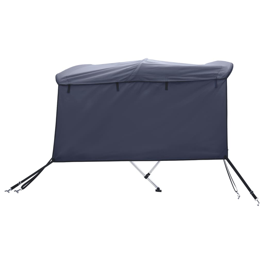 3 Bow Bimini Top with Side Panels 183 x (170 182) x 137 cm