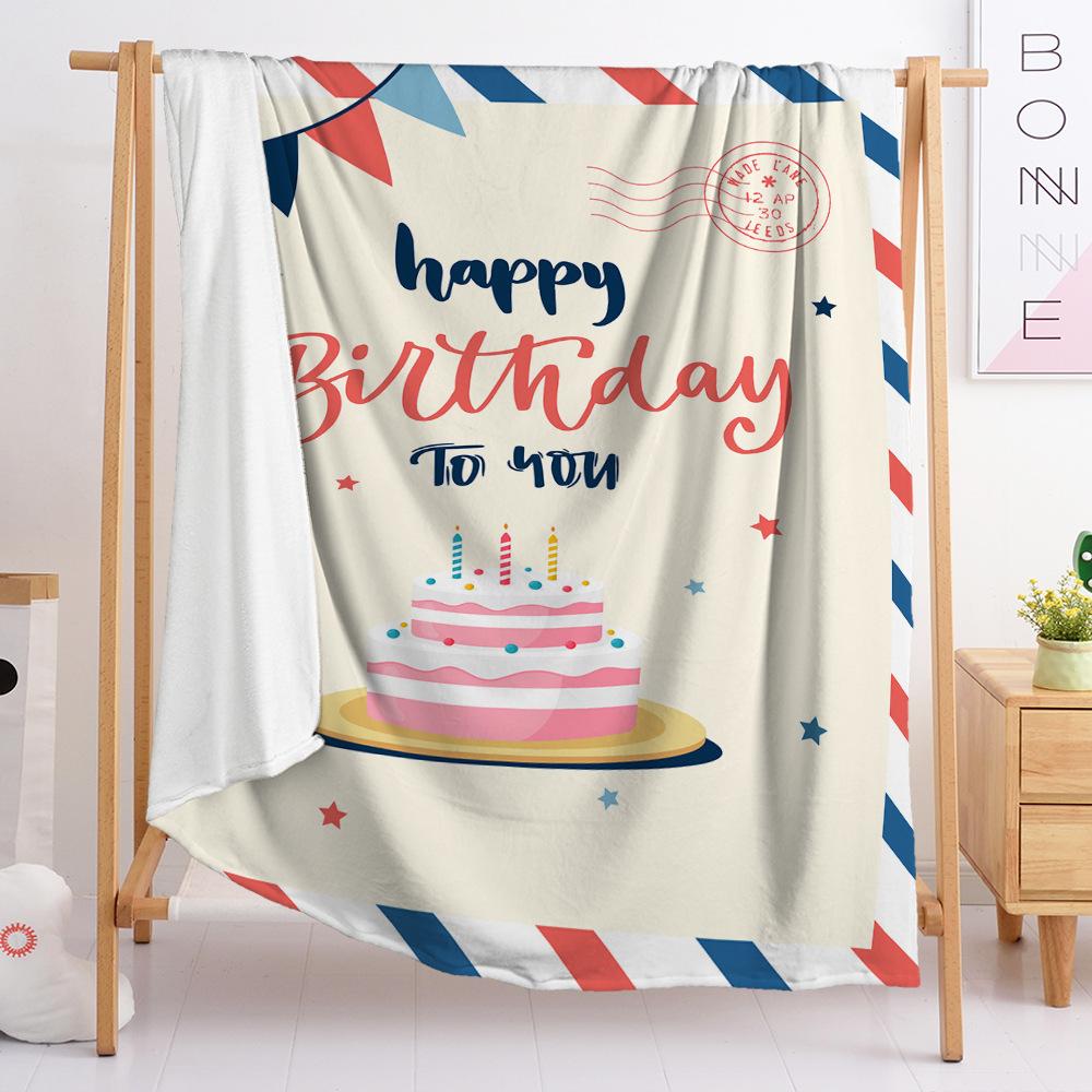 3D Digital Printing Flannel Blanket Flannel Blanket Autumn Spring Autumn
