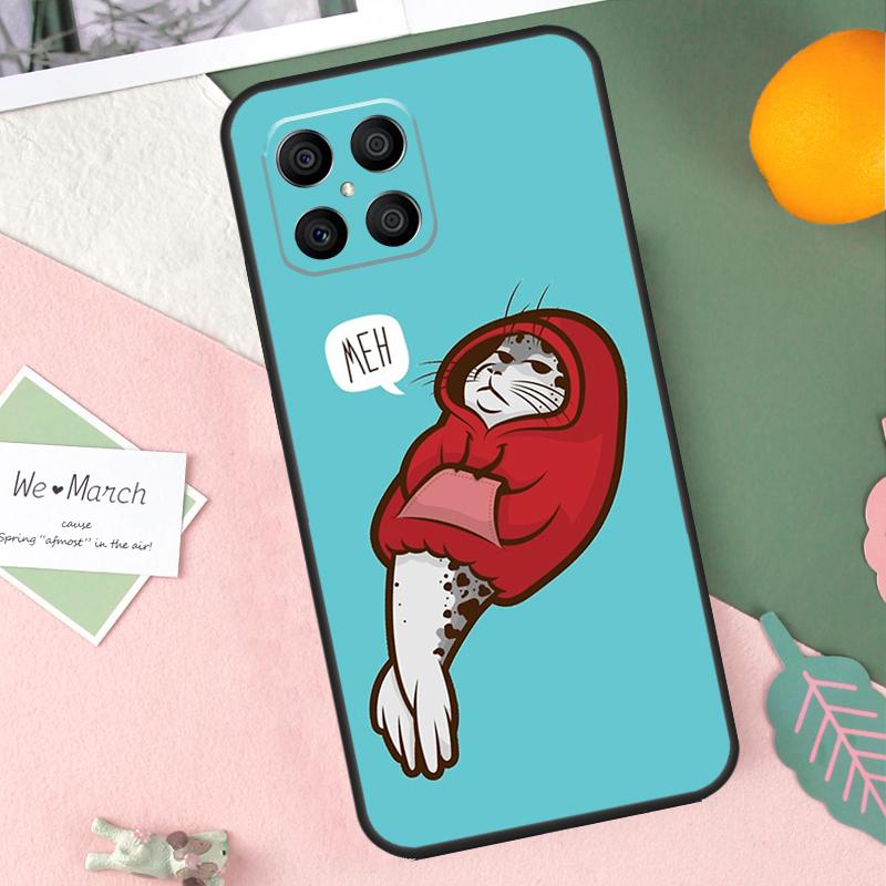 Baby Seals Case For Honor 200 Lite 50 70 90 X9b X9a X8b X8a X8 X9 X9c Honor Magic 7 Pro 5 6 Lite Cover