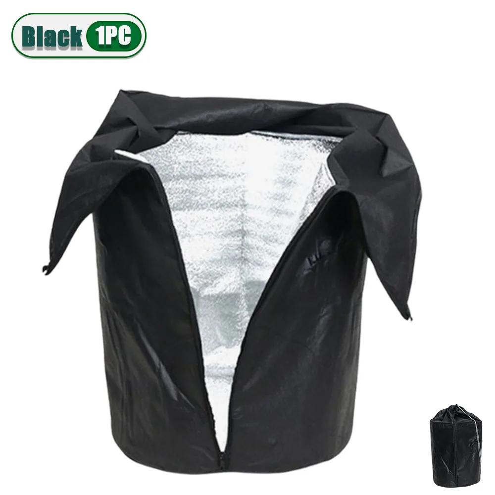 Wiederverwendbare Pflanzenschutzhülle Winterschutzbeutel mit Kordelzug Kältebeständig Insektensicher Gartenvlies für Bäume Sträucher Palmen