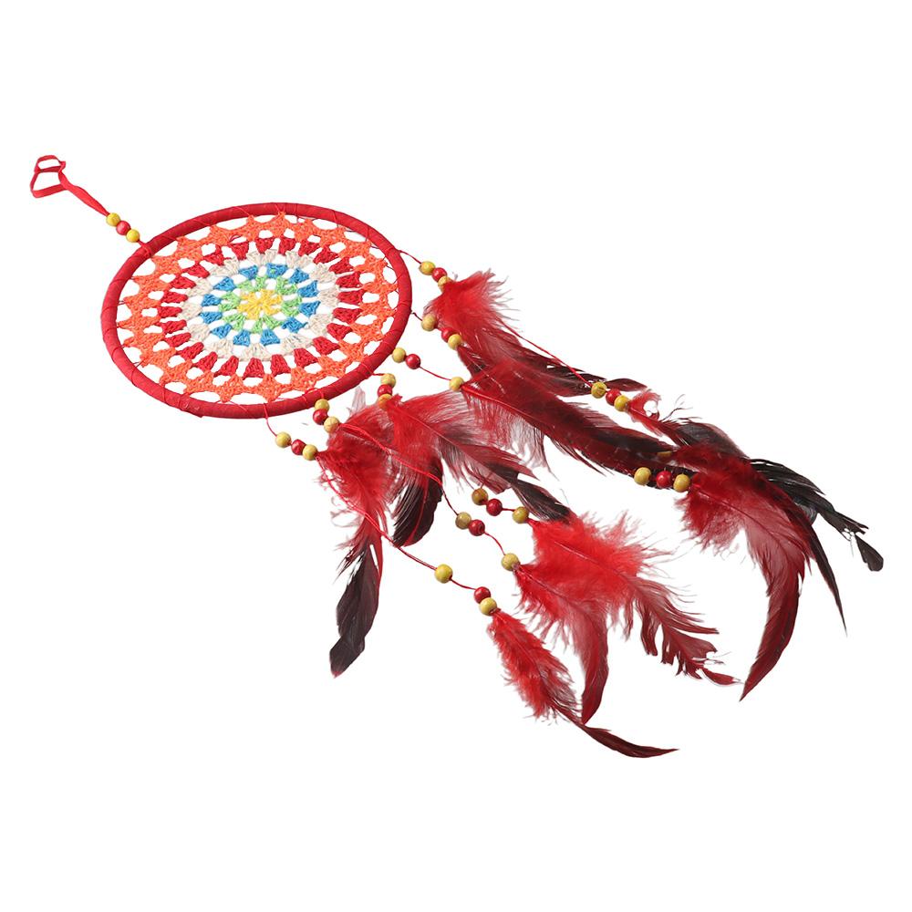 Colorful Home Decoration Dream Catcher Feather Home Wall Decoration Wind Chime Pendant  Room