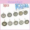Dental 5pcset Sided Double Ultrathin Sand Porcelain Diamond Cutting Disc Mandrel Diamond Disc Dentistry Polishing Tools