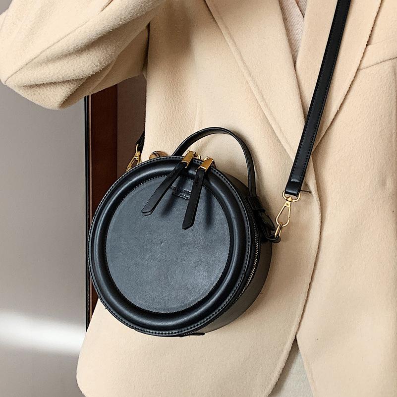 Premium bag, foreign style women's bag 2020 new trendy Korean version, foreign style messenger bag, retro Hong Kong style fashion handbag