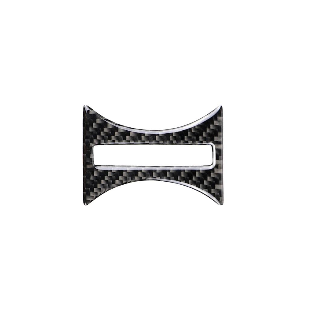 For Mercedes Benz A GLA CLA Class W176 X156 C117 Car Carbon Fiber Texture Center Console Water Cup Holder Cover Trim