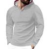 Men's Cross-border Casual Sports Hoodie - Waffle Knit, Long Sleeve, Plus Size for Autumn/Winter