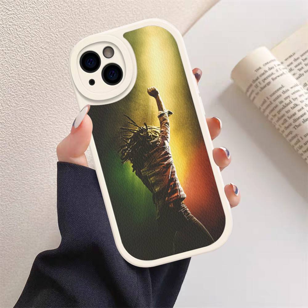 Bob Marley Singer Phone Case for iPhone 16 15 14 11 12 13 Pro Max Plus Back Leather Shell iPhone 16 pro