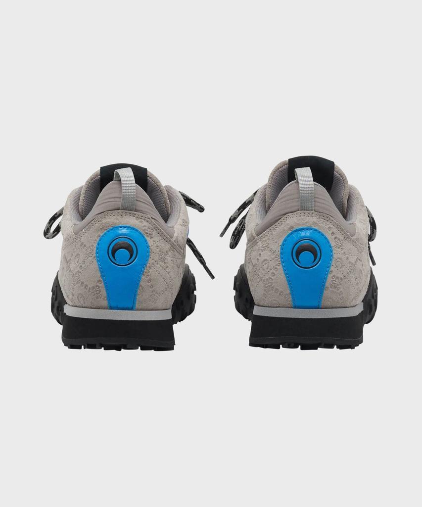 Marine Serre (M) Men'S Suede Leather Ms Rise Tyko Light Grey