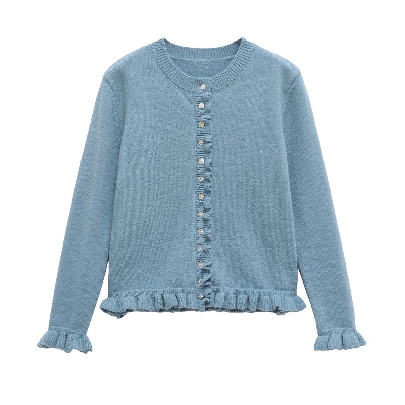 Araltay New Western Style Women Clothes Versitile Fashion Long Sleeve Laminated Decorative Knitted Outerwear 2756114