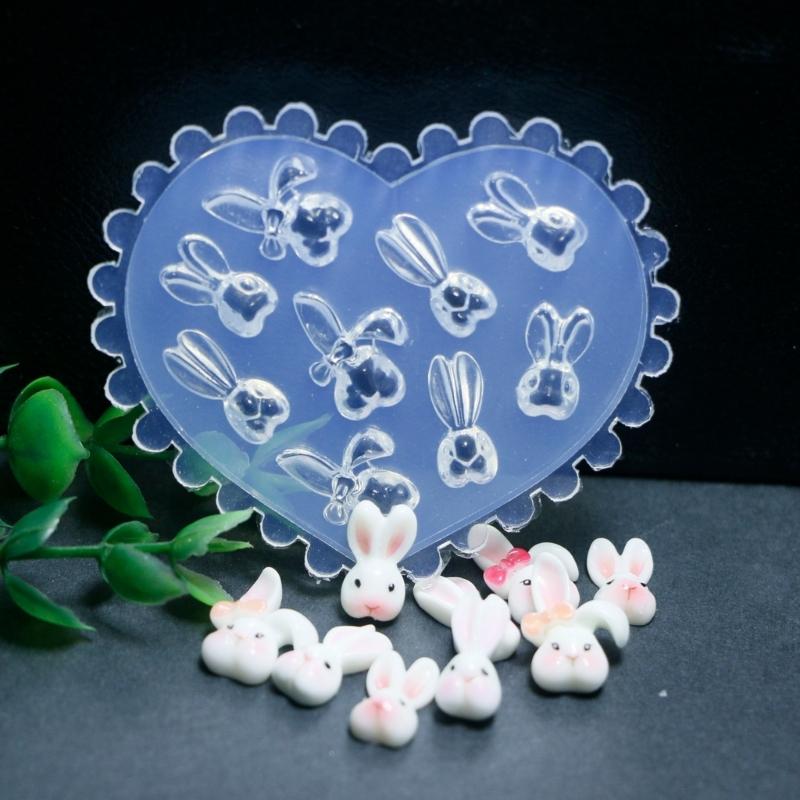 Stampi in Silicone per Nail Art per Feste e Manicure da Salone, Stampo per Creazione Gioielli, Stencil per Unghie Goffrati per Donne