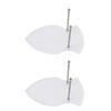 2PCS Sword Holder Rack Hangers Wall Mounted Axe Holder Stand Acrylic Wall Mount for Sword Axe