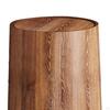 Trash Can Household Bin Modern Reusable Waste Wood Grain Basket for