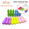 Colorful Glass Straws Reusable Drinking Straw Eco-friendly High Borosilicate Glass Straw Glass Favors Bar Drinkware Tube Party