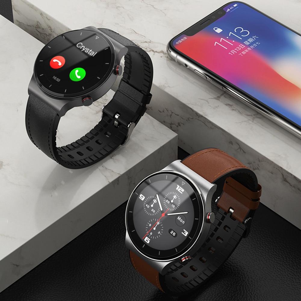 New Luxury Men's Smart Watch Sports Watch Full Screen Touch Bluetooth Call Heart Rate Monitoring IP67 Waterproof for Men