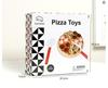 Wooden Pizza Cutting Play Kitchen Toy for Kids - Fun Birthday Gift