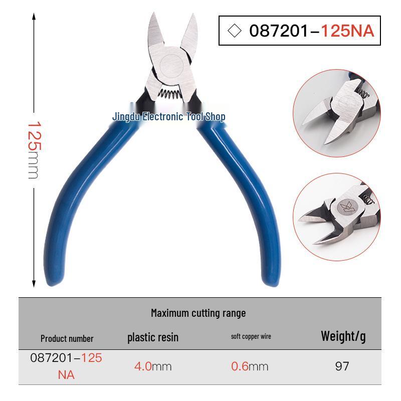 

Original German K Brand God s Hand 5-Inch Diagonal Pliers, Electrician & Electronic Industrial Grade Cutting Tools