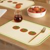 Resistance Retro Waterproof Non-Slip Household Oilproof Bowl Pad Table Mat Coffee Cup Mat Placemat