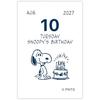 Hallmark Snoopy 2027 Calendar Daily Mini 856717
