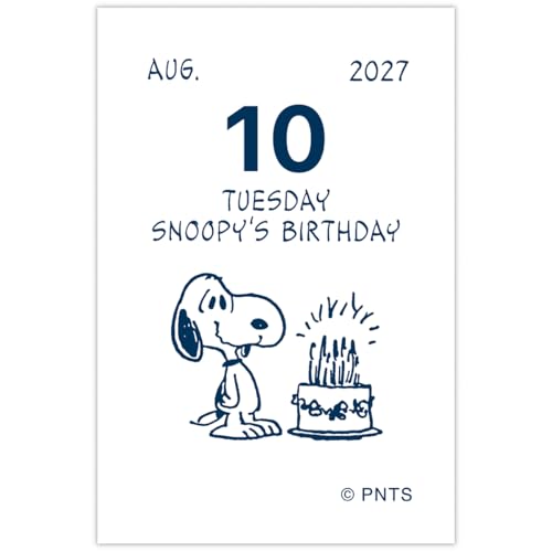 Hallmark Snoopy 2027 Calendar Daily Mini 856717