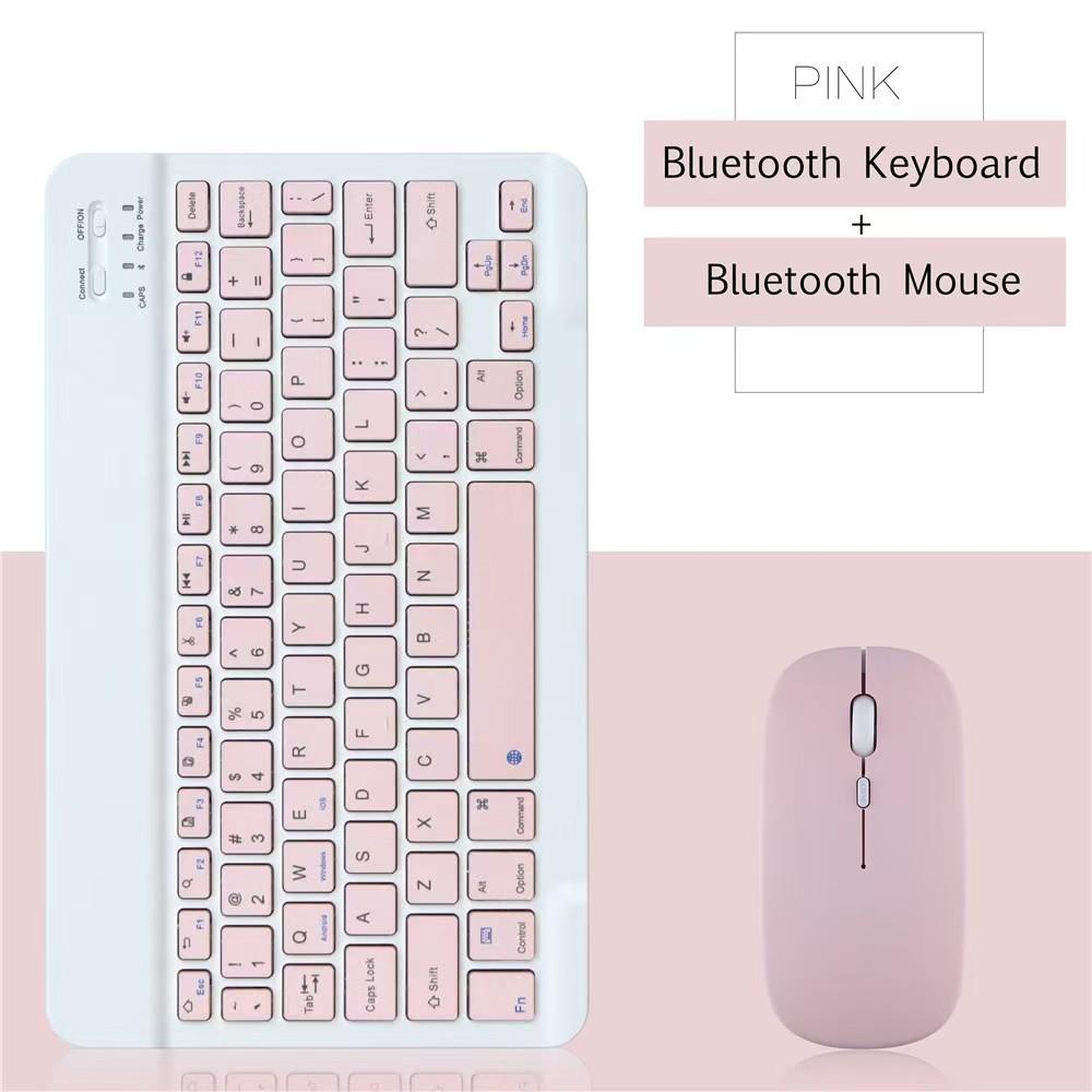 10 Lnch Wireless Bluetooth Mini Keyboard For iPad Phone Tablet Portable Bluetooth Keyboard and Mouse For Samsung Android