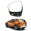 Heated Rearview Mirror Lens for 18-22 Dacia Duster Replacement