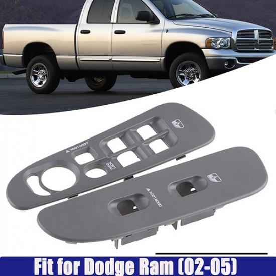 Подходит для Dodge Ram 2002-2009 Главный выключатель стеклоподъемников и накладки передней пассажирской двери Бежевый/Загар