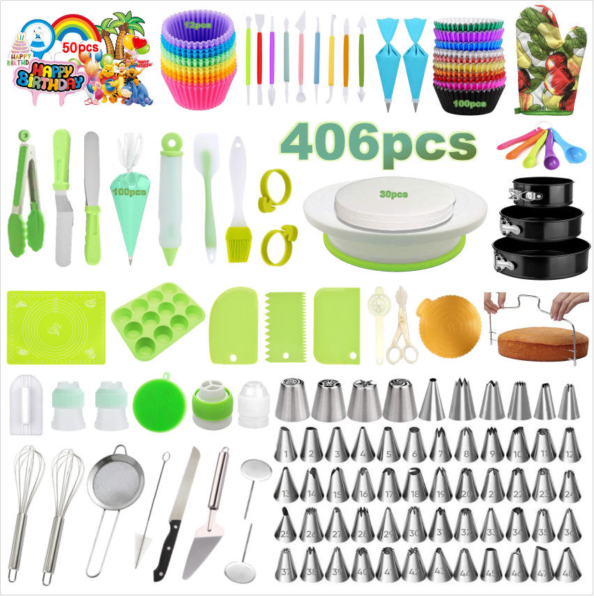 

Complete Set of Cake Baking Kit for Beginners Adult Baking Pan Baking Kit
