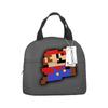 Mario Portable Bento Bag Lunch Box Bag Student Children'S Meal Bag Lunch Box Bag Bento Bag Aluminum Foil Lunch Bag Thermal Insulation