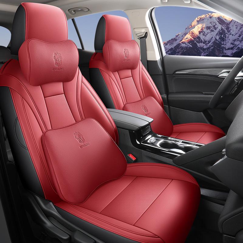 Buick Envision Full Coverage Leather Seat Cover - All-Season, Universal Fit.