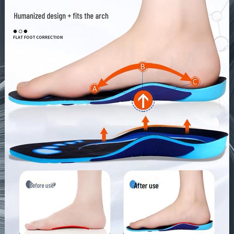 New Sports Arch Support Insole: PU/TPU Shock Absorption Foot Care