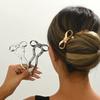 Large Shape Hair Pin Women Bows Styles Hair Sticks Vintage Stylish Hair Bun for Modern Outfits