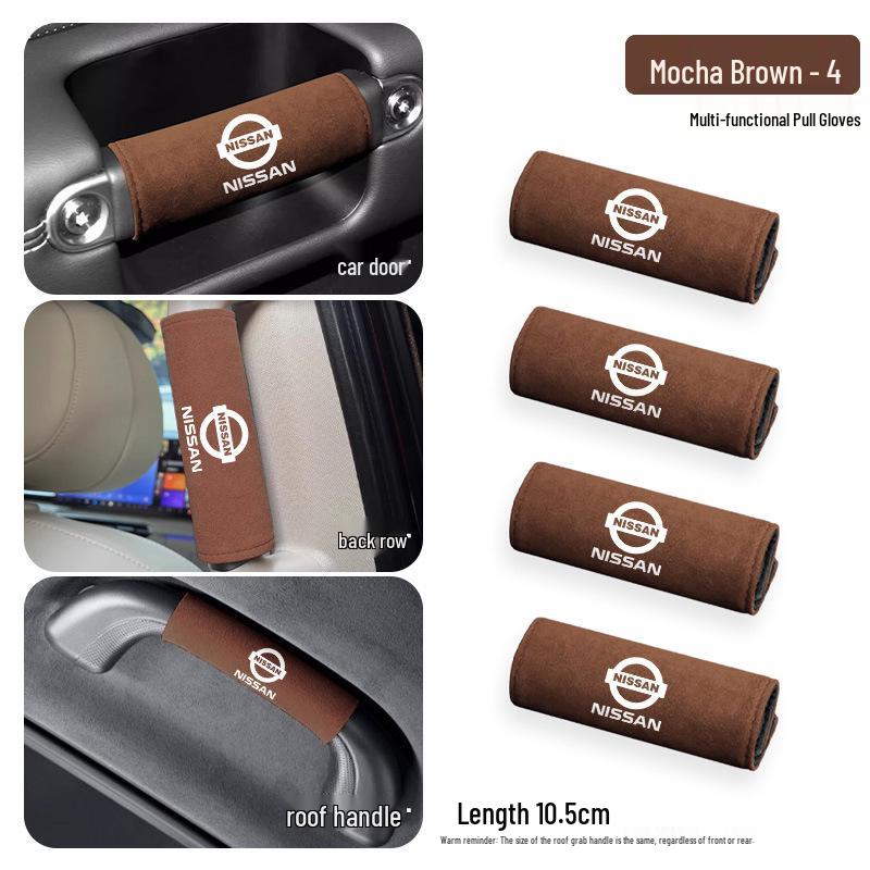 Nissan X-Trail, Sylphy, Qashqai, Kicks, Tiida och andra bilinteriörhandtag/armstödsskydd.