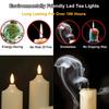 3PCS-12PCS Flameless LED Candles Flickering Light Battery Operated With Timer Remote for Christmas Wedding Decor Birthday Party